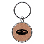 Axil Round Keychain-Logo